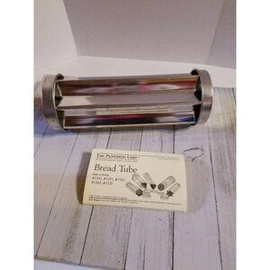 The Pampered Chef Valtrompia Bread Tube-Star #1570 with Instructions